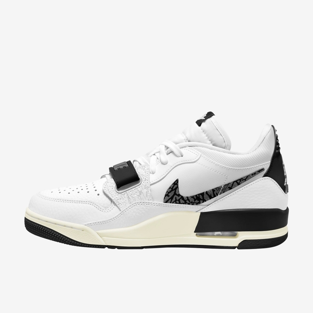 Jordan White and Black Athletic Shoes